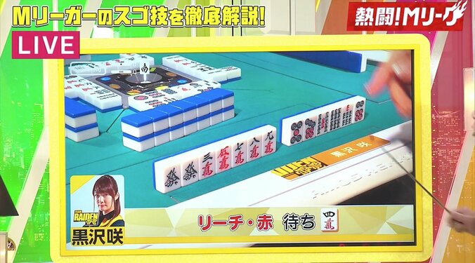陰で操る軍師の策略　勝又健志の“誘う5筒”に麻雀好き芸能人も驚き／麻雀・Mリーグ 3枚目