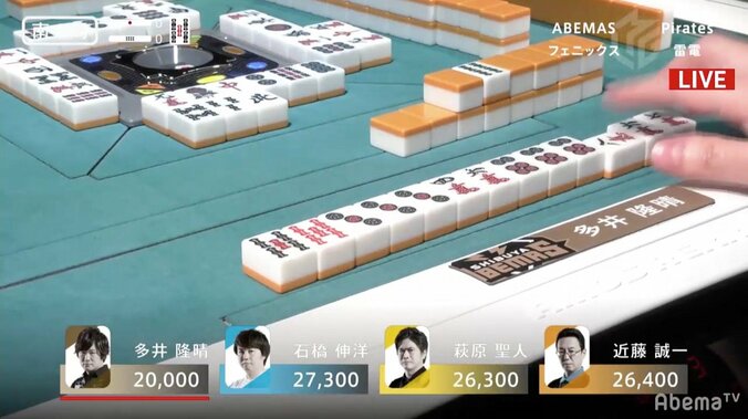 強い者が勝つ！　多井隆晴、4連勝＆10連続連対　個人独走でチームもファイナル濃厚／麻雀・大和証券Mリーグ 2枚目