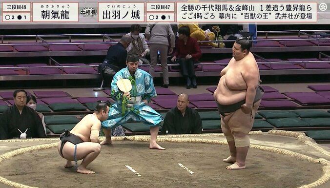 【写真・画像】どう攻略すればいいんだ…体重2.8倍の超巨漢力士に“奇策”もペシャッと押し潰されるエンディング「吸収されたw」驚愕の声　1枚目