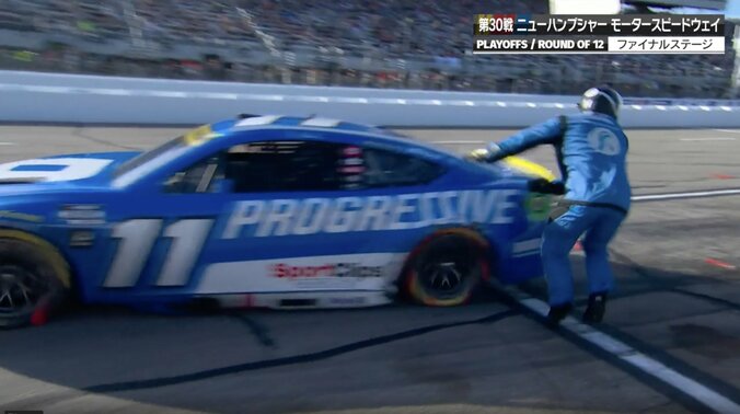 ピットクルー出場停止でまさか！ 米レースの“異例アクシデント”に「ジャッキ下す前に走り出しちゃった」「もうクルー足りない」騒然 2枚目