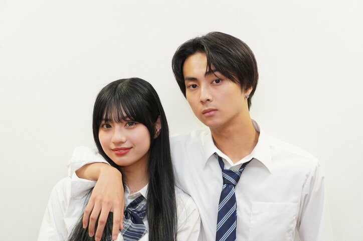 高校1年生・れい(向井怜衣)、2歳年上彼氏・みひろ(小幡海潤)は「不器用なりに頑張ってくれるのがかわいい」カップルとしての夢も語る『今日好き』夏休み編2023カップルインタビュー