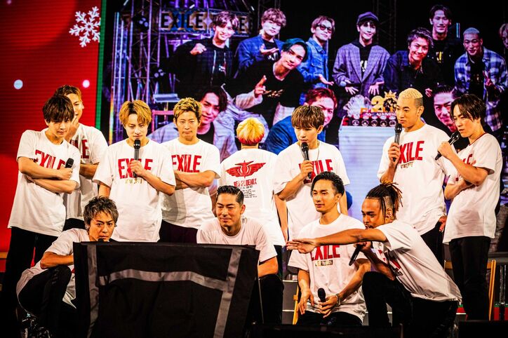 「選曲最高」「幸せな時間をありがとう」EXILEが贈るクリスマスライブパーティー、全15曲披露に視聴者熱狂！トークコーナーでは“中目黒フレンドパーク”でメンバー大盛り上がり