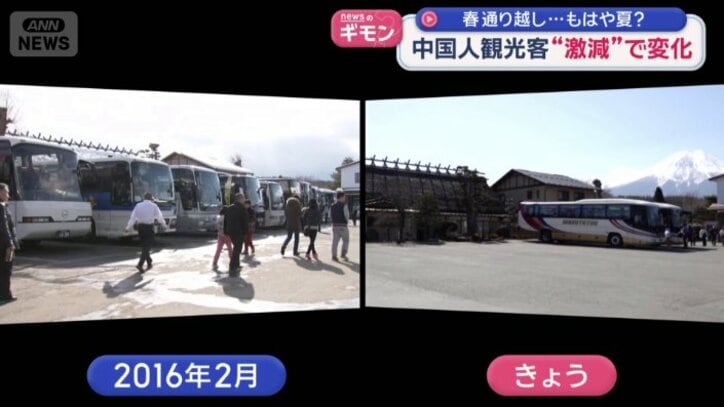 大型バスが減る