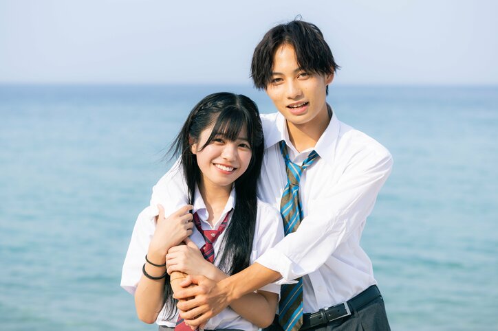 西野七瀬似の高3美少女みう、交際経験ゼロのイケメン男子とカップルに！ 初ハグに「したことないので…」大照れで熱烈ハグ！ 『今日好き』カンヌン編最終話