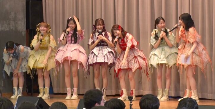 【映像】厳しい指摘に大絶叫するFRUITS ZIPPER＆“ドン引き”する男子高校生