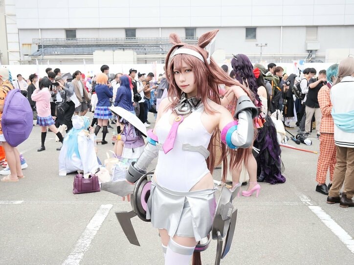 [Photos/Images] Serious Craftsmanship Using LEDs! Realistically Shining Mihono Bourbon Cosplay from Umamusume 2nd