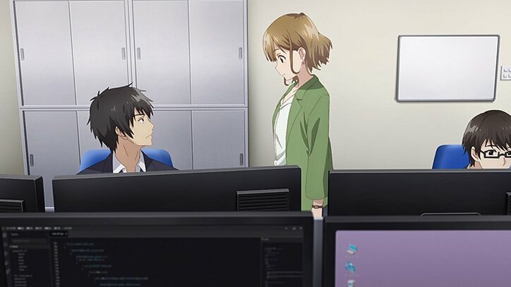 アニメ「ひげを剃る。そして女子高生を拾う。」第2話あらすじ＆先行カット公開！沙優のぎこちない笑顔の理由は？