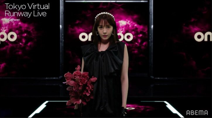藤田ニコル、池⽥美優らがバーチャル空間で華麗にランウェイ!ぺこぱもシークレット登場【TVRL】