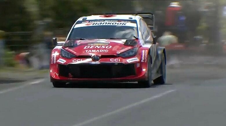 峠道で「175km」到達！ 日本人ラリードライバー、驚異の全開アタックに「ガードレールすれすれ」「飛びそう」ファン騒然