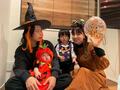  あいのり・桃、ハロウィンの仮装姿での家族ショットを公開「可愛い」「楽しそう」の声 