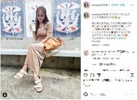 谷まりあ、弟との2ショットでファミリータイムを報告「母と妹と女子会してたら弟が途中で合流」