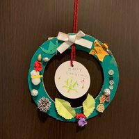 中川和代『手作りリース☆』