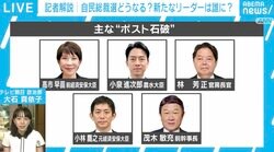 「映像記憶能力＝茂木氏」「頭のキレ＝林氏」「力強い国家観＝高市氏」「知名度と発信力＝小泉氏」「若さと上昇した知名度＝小林氏」…“ポスト石破”の強みと弱点を政治記者が解説