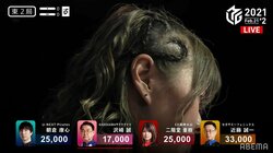 メイクのプロの仕事にまたも注目 女性雀士のハートの編み込み「お！すごい！」／麻雀・Mリーグ