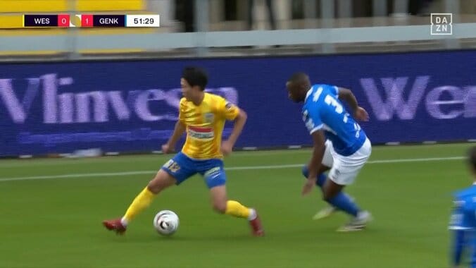 ウェステルローのFW坂本一彩