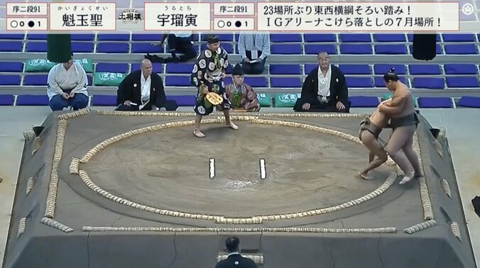 大相撲で“速攻”のイリュージョン…36歳最小兵“電光石火”の瞬殺に「なんだ！？」驚きの声 4枚目