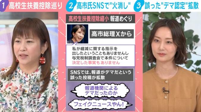 高校生扶養控除縮小報道めぐり