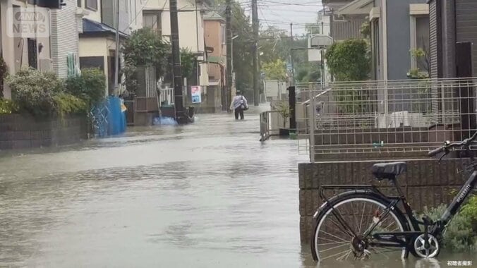 台風25号“千葉豪雨”の被災地でも再び…各地で冠水被害 1枚目