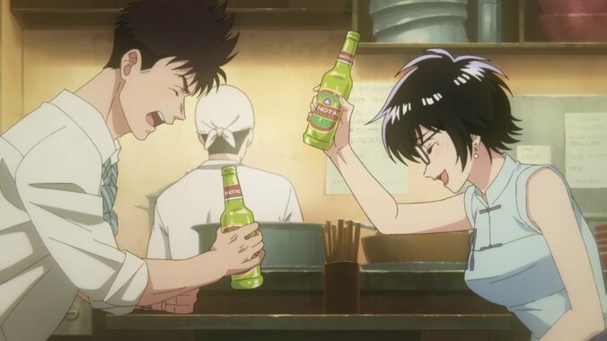 [Photos/Images] Miyuki Hebinuma and Gwen Feel Something Unusual About Reiko... Synopsis and Cut Scenes for Episode 4 of the Anime 'Kowloon Generic Romance' Released 5th
