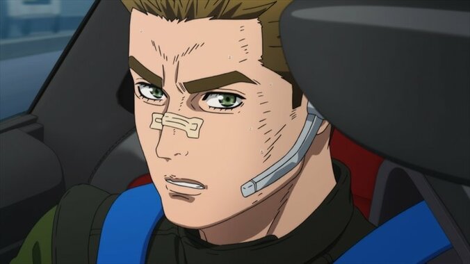 アニメ『MFゴースト』第9話先行カット&あらすじ解禁 ニッサンVSアウディVSフェラーリがドッグファイト 5枚目