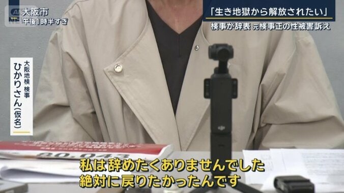 大阪地検検事　ひかりさん（仮名）