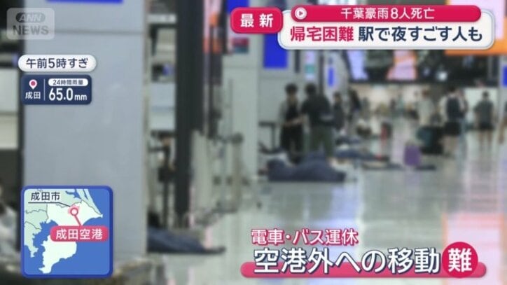 空港外への移動が困難に