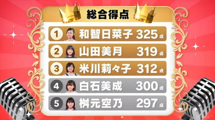 歌手を夢見る女子高生5人が激突！『渡辺直美の女子高生オーディション！』セミファイナル