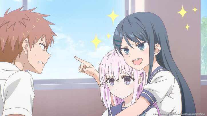 [照片/图片] 太田君成为柏田同学的游泳教练…动画《不动声色的柏田与喜形于色的太田》第二集先行剧照及剧情公布 5