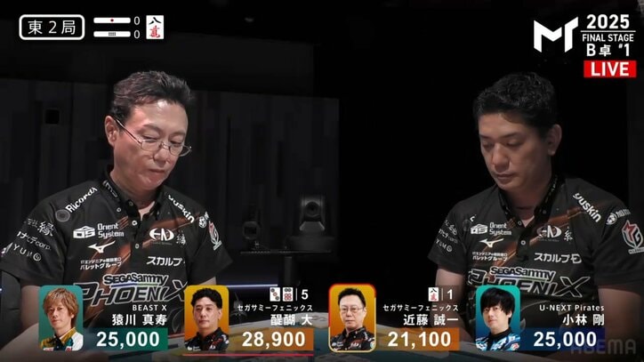 近藤誠一（左）と醍醐大