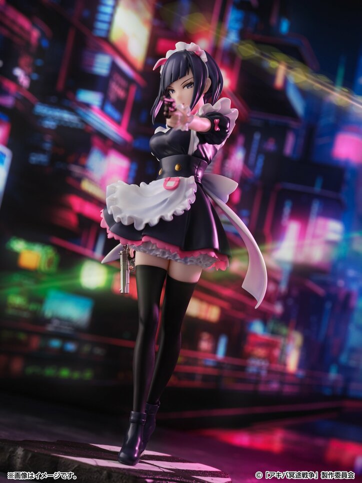 【写真・画像】アニメ『アキバ冥途戦争』より、「万年嵐子」がフィギュアになって登場!9月20日まで予約受付中 2枚目