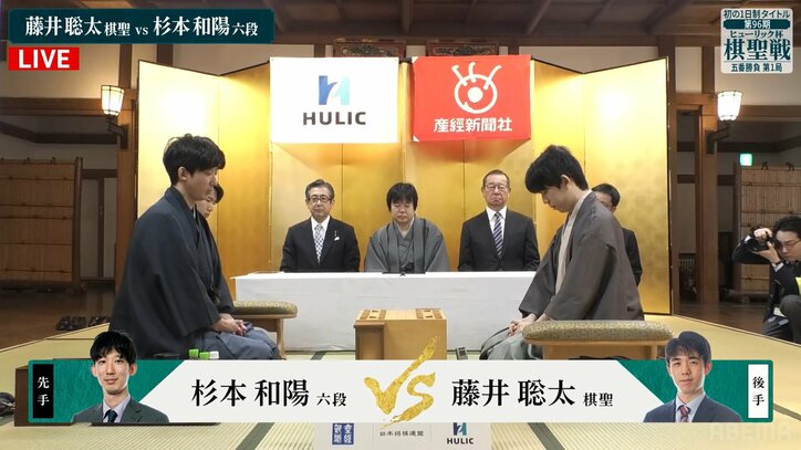 【写真・画像】藤井聡太棋聖の6連覇か、杉本和陽六段の初タイトルか 将棋界の“最高賞金”を争う棋聖戦開幕！／将棋・棋聖戦第1局　1枚目