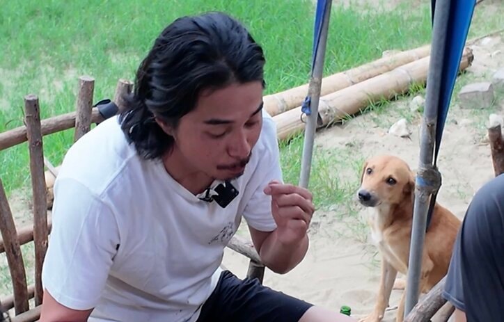 【写真・画像】東出昌大、南米の野良犬との触れ合いが話題に「狂犬病気をつけて」心配するファンに説明も　1枚目