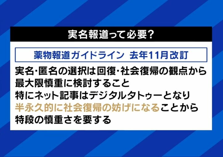実名報道は必要か