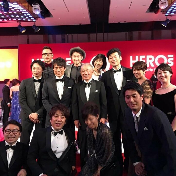 大林素子 Heros Award17 の表彰式でプレゼンター務める 中田英寿 宮本恒靖らと豪華集合ショット公開 話題 Abema Times