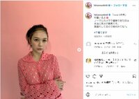 村重杏奈、まるで素肌のような編みセーターコーデに「大人魅力たっぷり」「色気もすごい」と反響