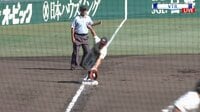 【映像】ショートバウンドを華麗に捌いて「5-4-3」の併殺が完成（1時間18分28秒ごろ～）