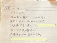 猪狩ともか『入院中のノート。』