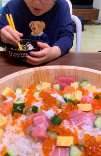 金子恵美『ちらし寿司!』