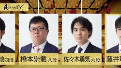 AbemaTVトーナメント決勝T　橋本崇載八段VS佐々木勇気六段　ファン予想は61％が“佐々木勝利”12日午後8時から放送