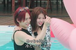 水着デートで美ボディ披露！元アイドル男性とのプール密着デートにスタジオ大興奮「うらやま！」『HEART SIGNAL JAPAN』第6話