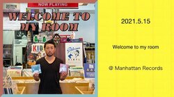 DJ HASEBEによるミックスCD「Welcome to my room」の第1弾/第2弾がCDにて本日同時リリース。さらに翌日にはリリースパーティと題しYoutubeライブ決定。