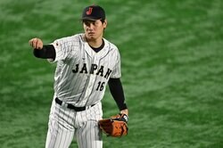 大谷翔平、164キロ！立ち上がりからエンジン全開 球場全体から大きなどよめき