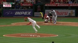 大谷翔平、衝撃の緩急にMLB225発の強打者「あれ、どこ行った？」思わずボールを二度見 球速差36キロのカーブが凄すぎた瞬間