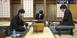 戦型は角換わりに 豊島将之竜王 対 斎藤慎太郎八段 挑戦権争い占う大勝負／将棋・順位戦A級