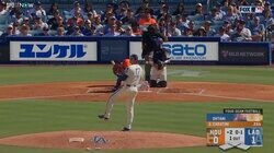 「アーイ！」大谷翔平、マウンドでも“絶叫アラート”健在…相手の自打球に“声と顔で”全力リアクションの瞬間