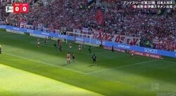 ウソだろ…！？ 佐野海舟、完璧すぎる“ピンポイントクロス”炸裂「すげえパス」「上手すぎやろ」粘りのボール奪取→体勢崩しながら“神アシスト”