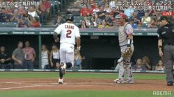 大谷翔平の出場試合で何度も響く“マリオ音”インディアンスの得点シーンで「1UP」「コイン」にファンが反応