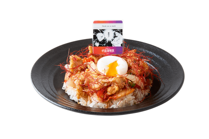 [Photos/Images] Original Menu Items Reflecting the World of Gege Akutami's 'Jujutsu Kaisen' Exhibition Collaboration Cafe, Including Satoru Gojo's Slightly Wild <Hollow: Purple> Pancakes, Now Available! 6th