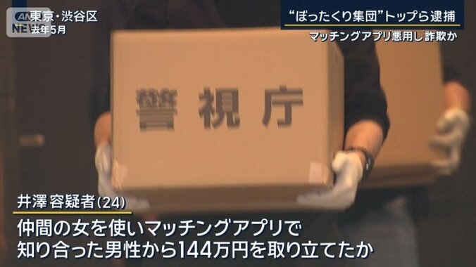 井澤容疑者の容疑