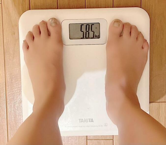 華原朋美、久しぶりに体重を量った結果「0.4キロ痩せてました」  1枚目